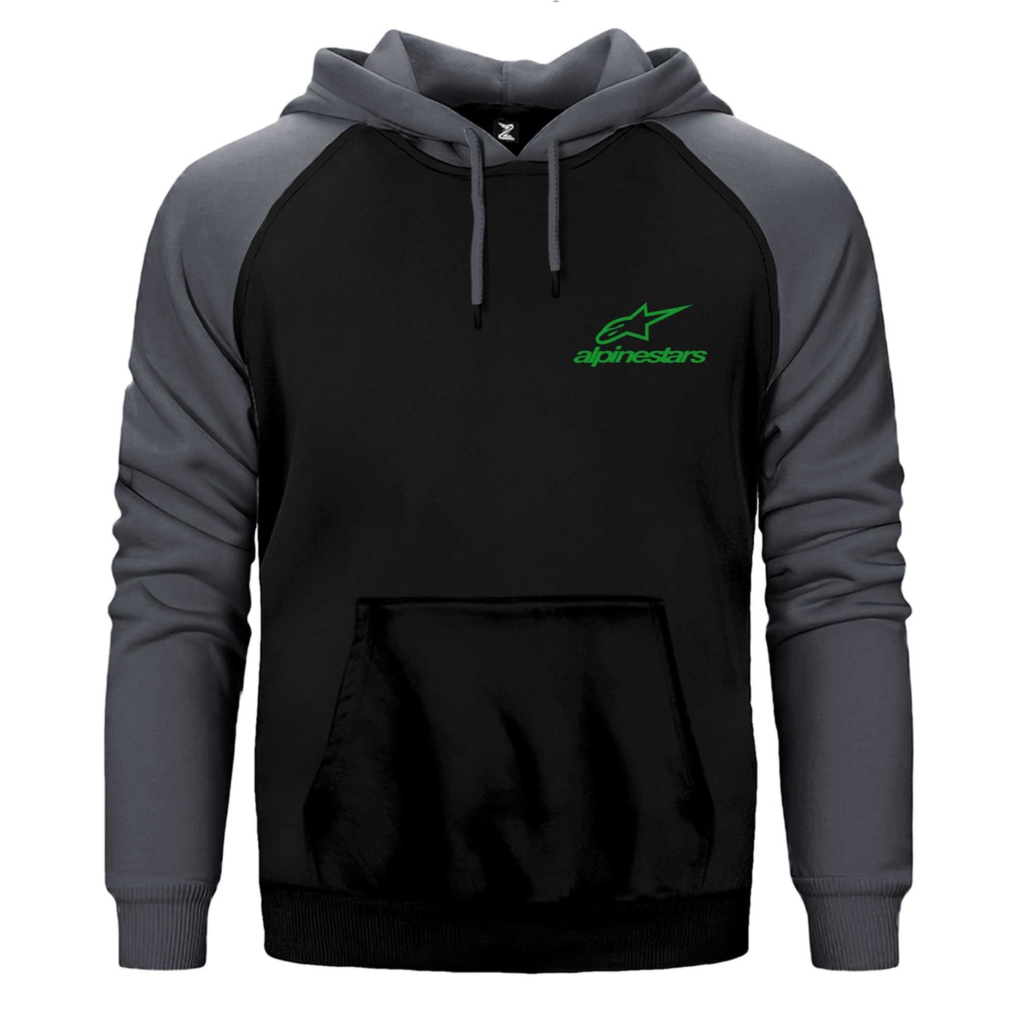 Alpinestars Logo Çift Renk Reglan Kol Sweatshirt / Hoodie