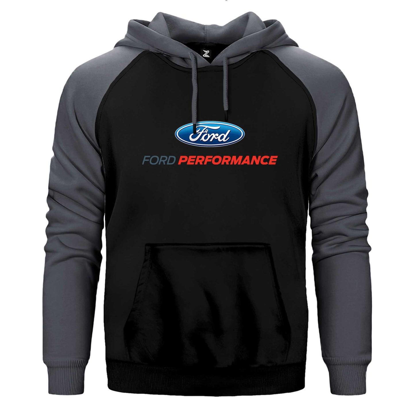 Ford Performance Çift Renk Reglan Kol Sweatshirt / Hoodie