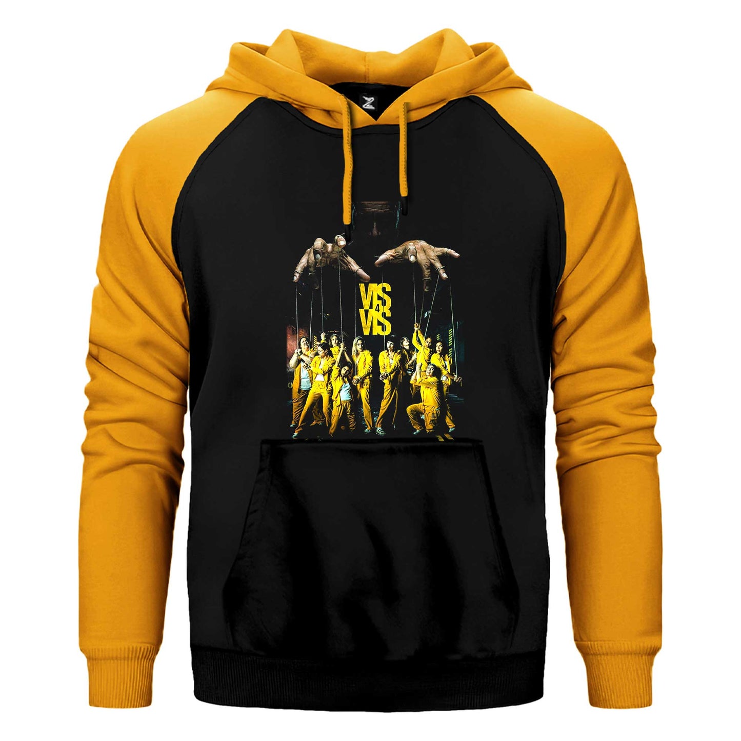 Vis A Vis Çift Renk Reglan Kol Sweatshirt / Hoodie