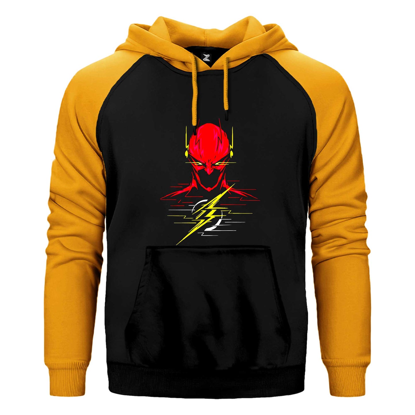 Flash Çift Renk Reglan Kol Sweatshirt / Hoodie