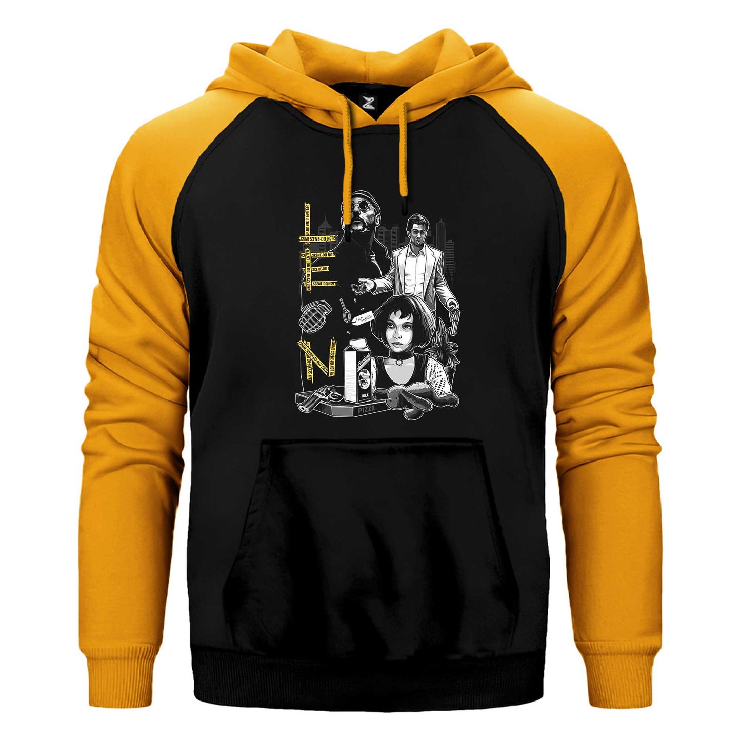 Leon Çift Renk Reglan Kol Sweatshirt / Hoodie