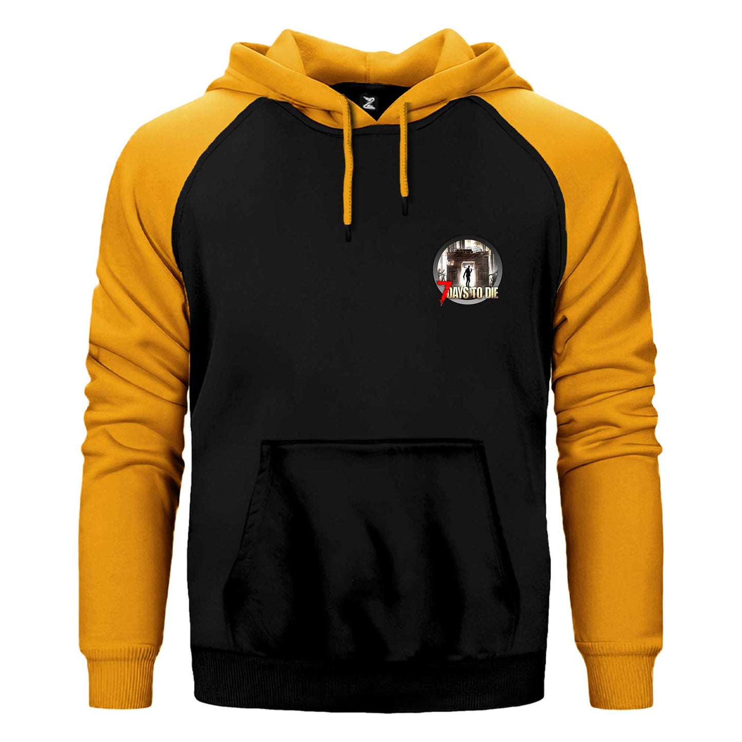 7 Days To Die Icon Çift Renk Reglan Kol Sweatshirt / Hoodie