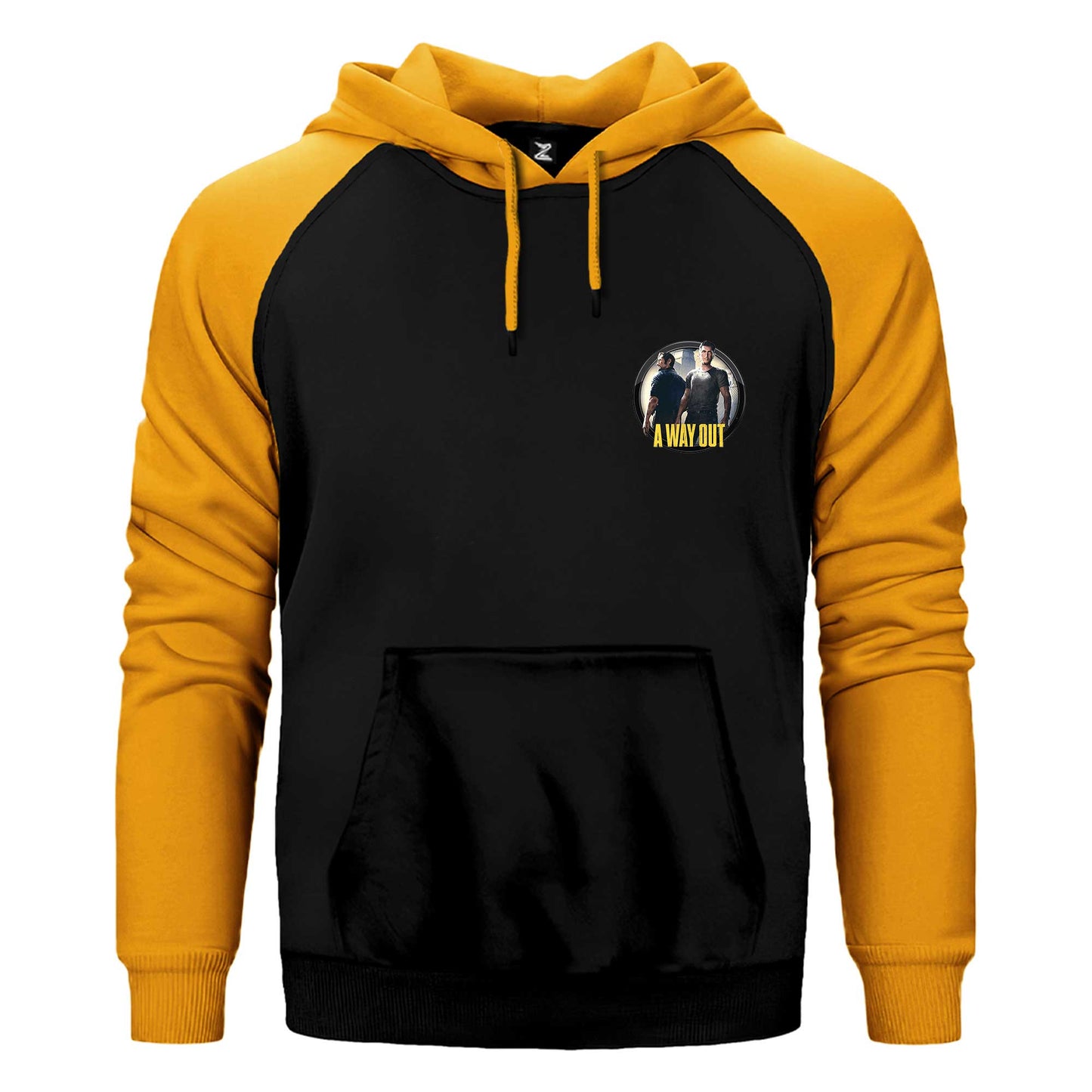 A Way Out Icon Çift Renk Reglan Kol Sweatshirt / Hoodie