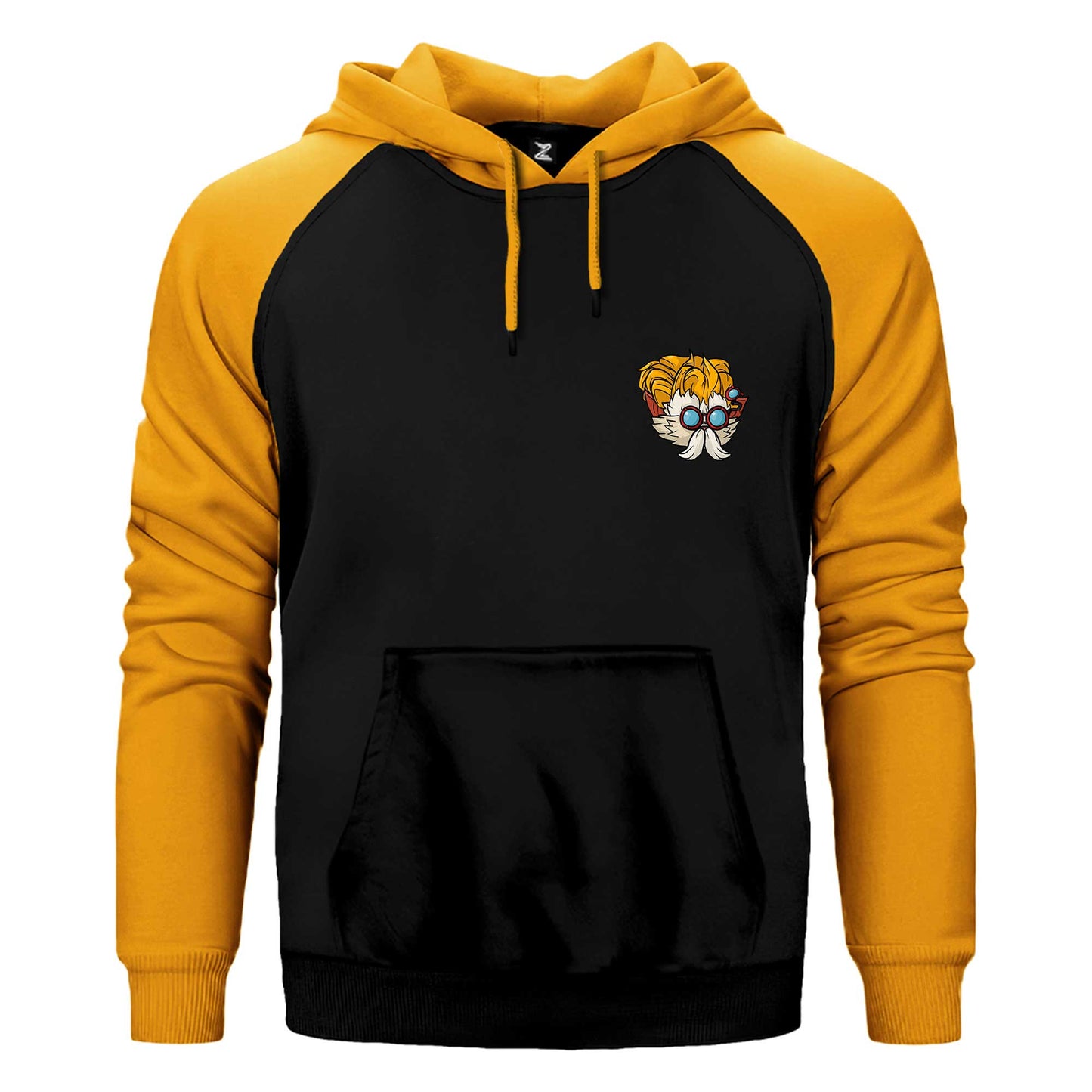 League Of Legends Heimerdinger Çift Renk Reglan Kol Sweatshirt / Hoodie