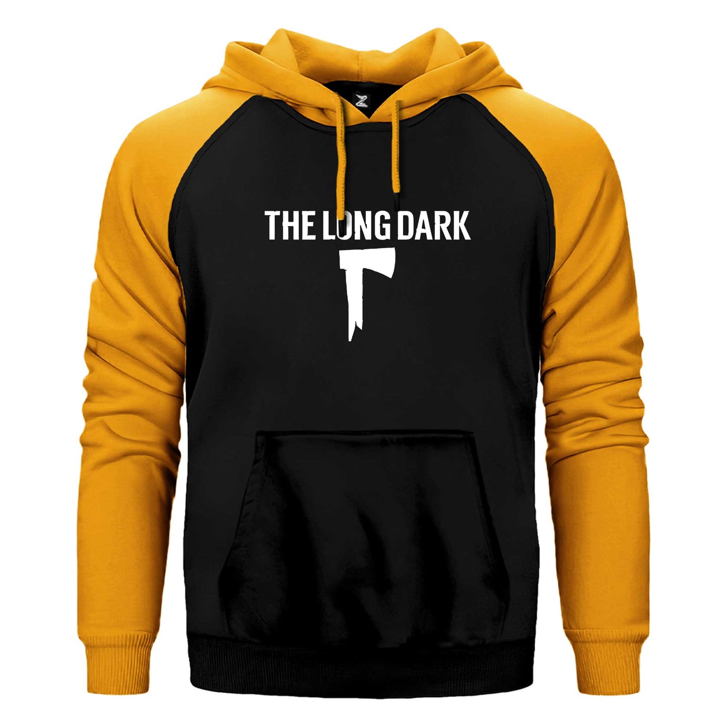 The Long Dark Logo Çift Renk Reglan Kol Sweatshirt / Hoodie