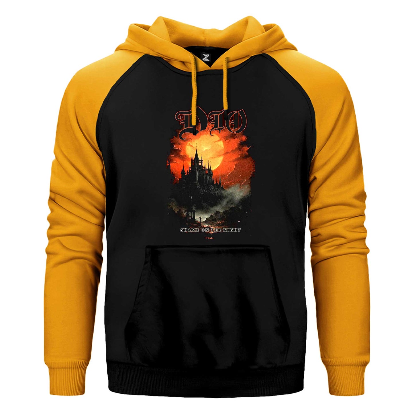 Dio Shame On The Night Çift Renk Reglan Kol Sweatshirt / Hoodie