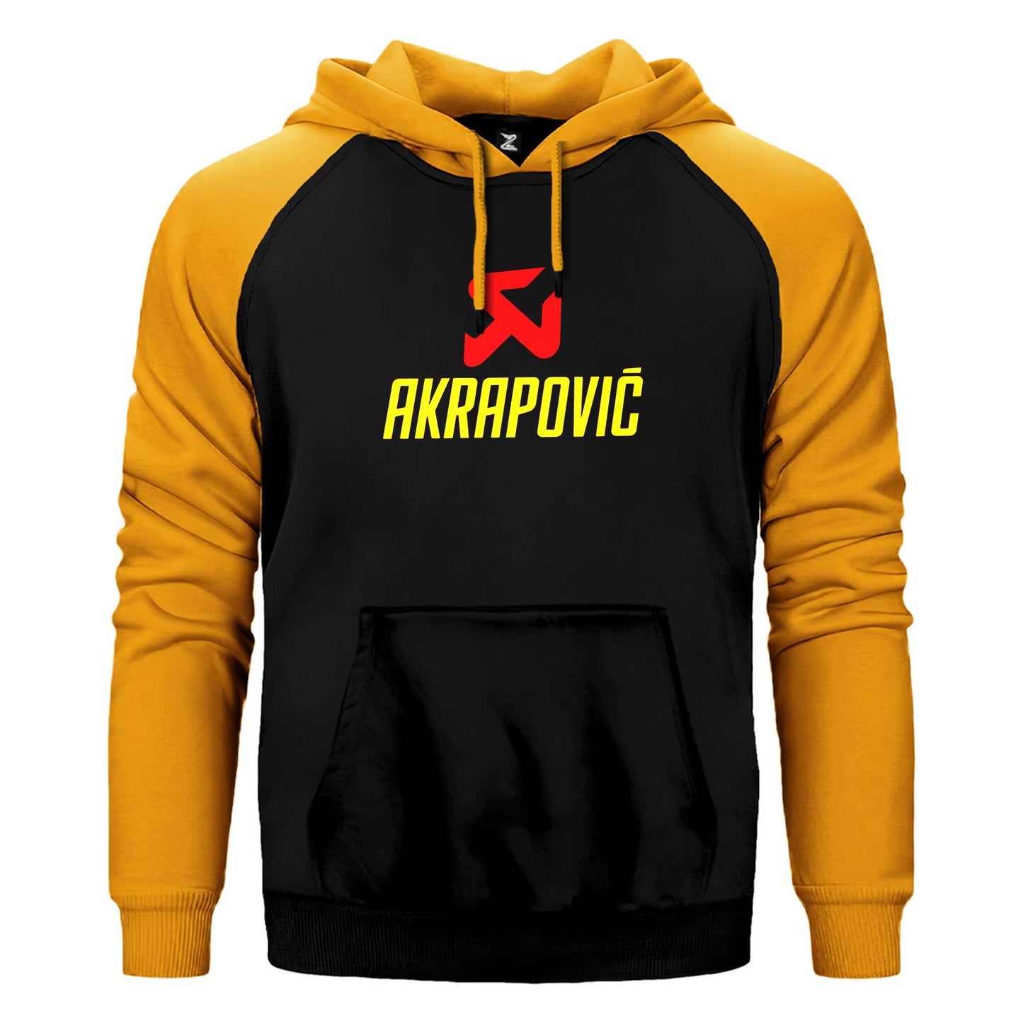Akrapovic Çift Renk Reglan Kol Sweatshirt / Hoodie