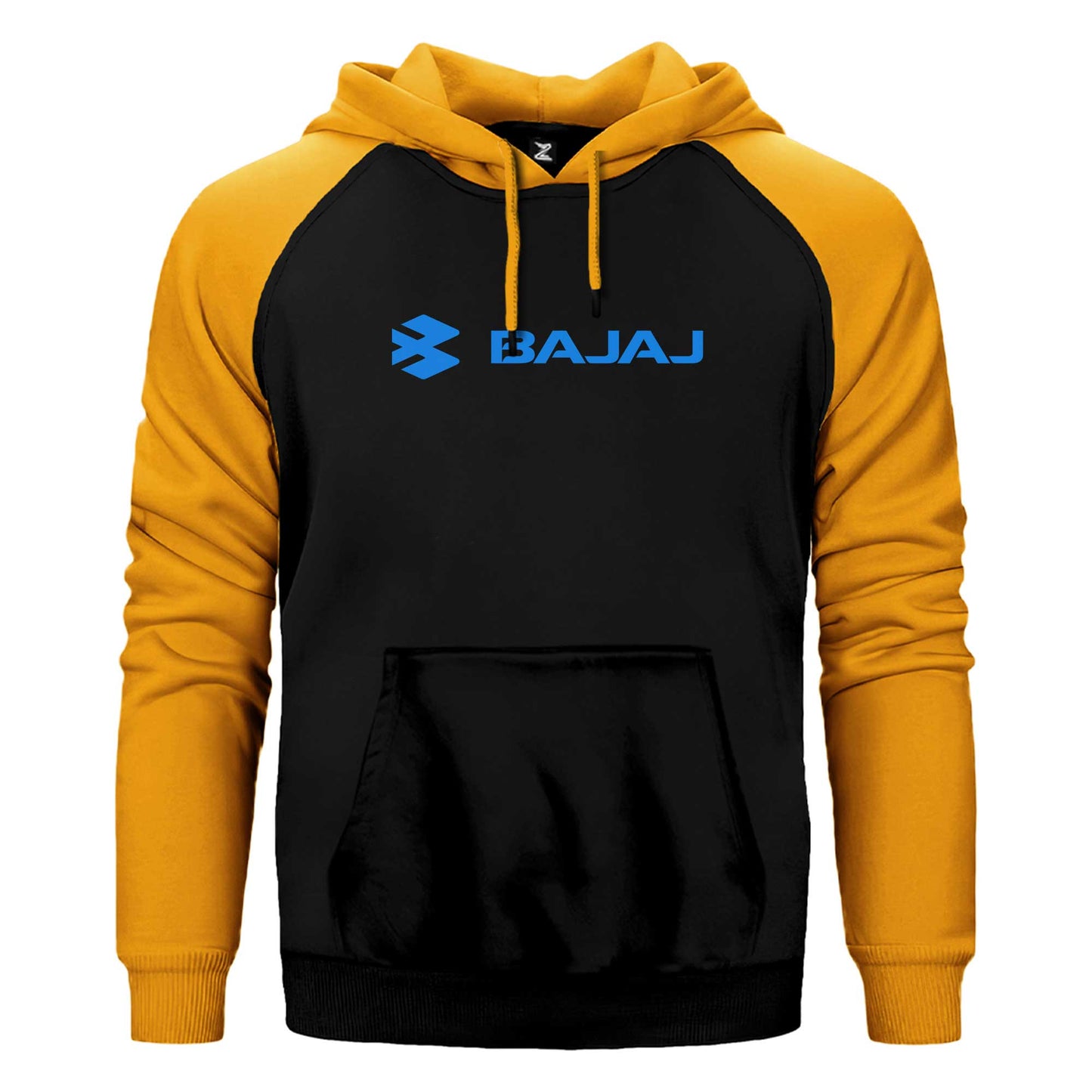 Bajaj Logo 2 Çift Renk Reglan Kol Sweatshirt / Hoodie