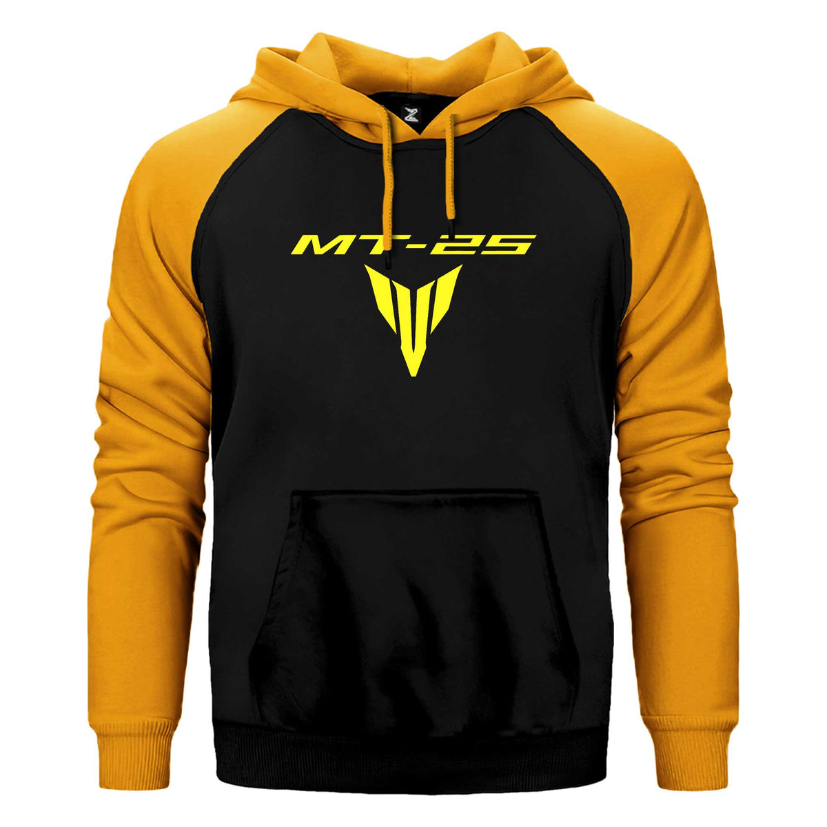 Yamaha MT 25 Logo Çift Renk Reglan Kol Sweatshirt / Hoodie