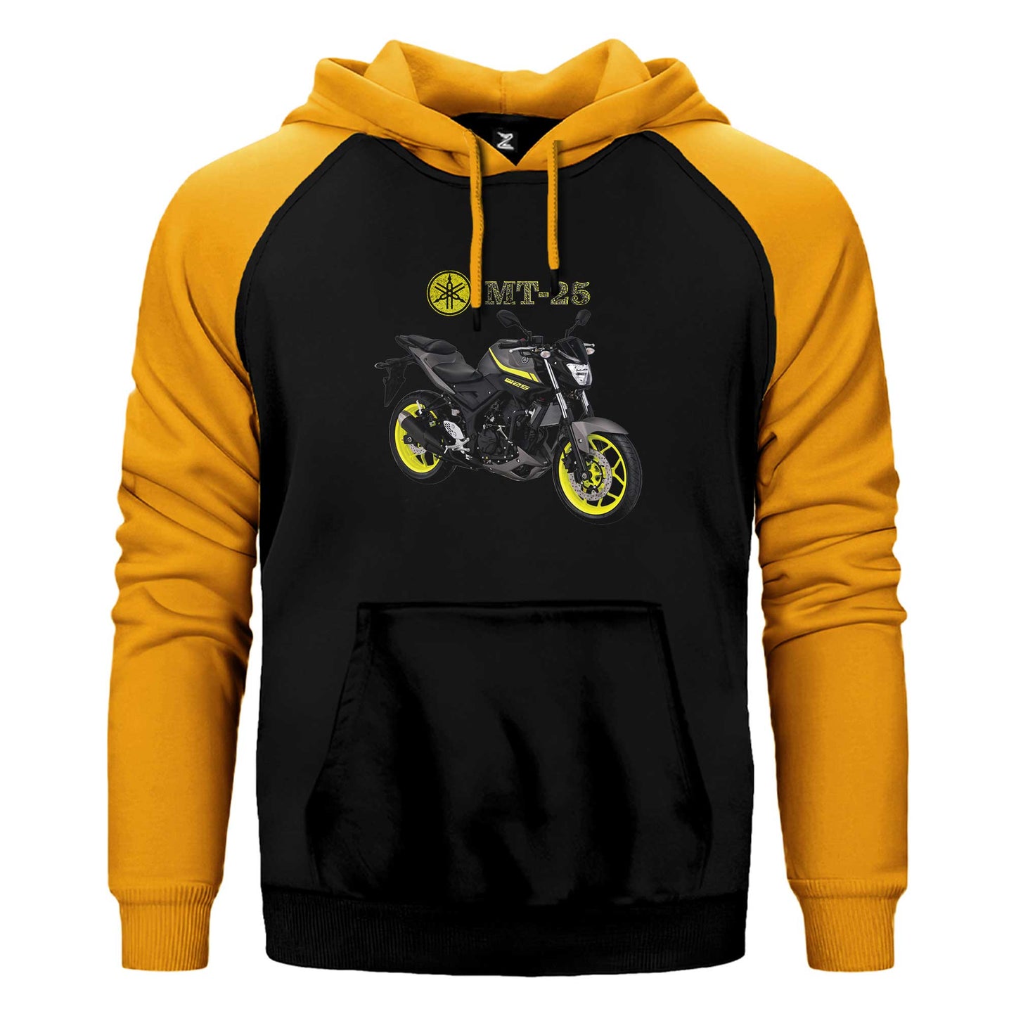 Yamaha MT 25 Çift Renk Reglan Kol Sweatshirt / Hoodie