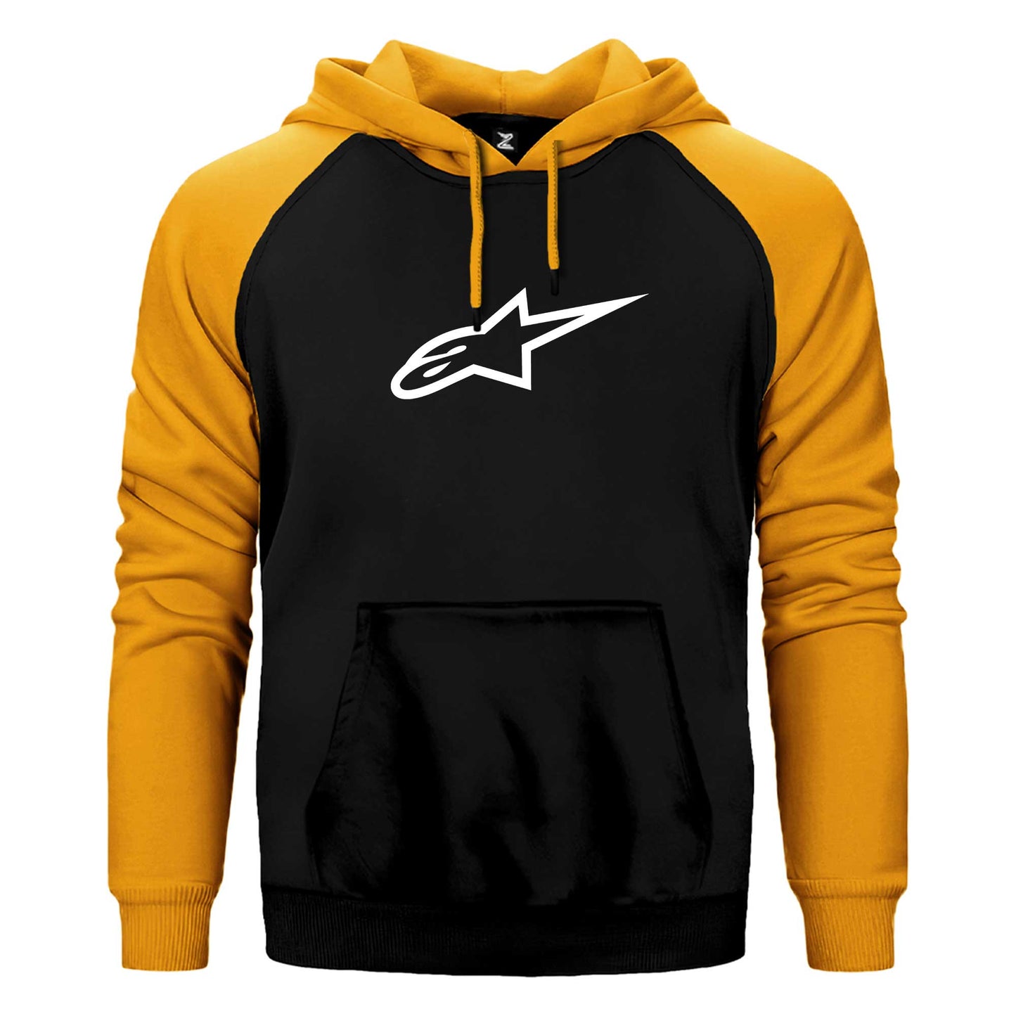 Alpinestars White Logo Çift Renk Reglan Kol Sweatshirt / Hoodie