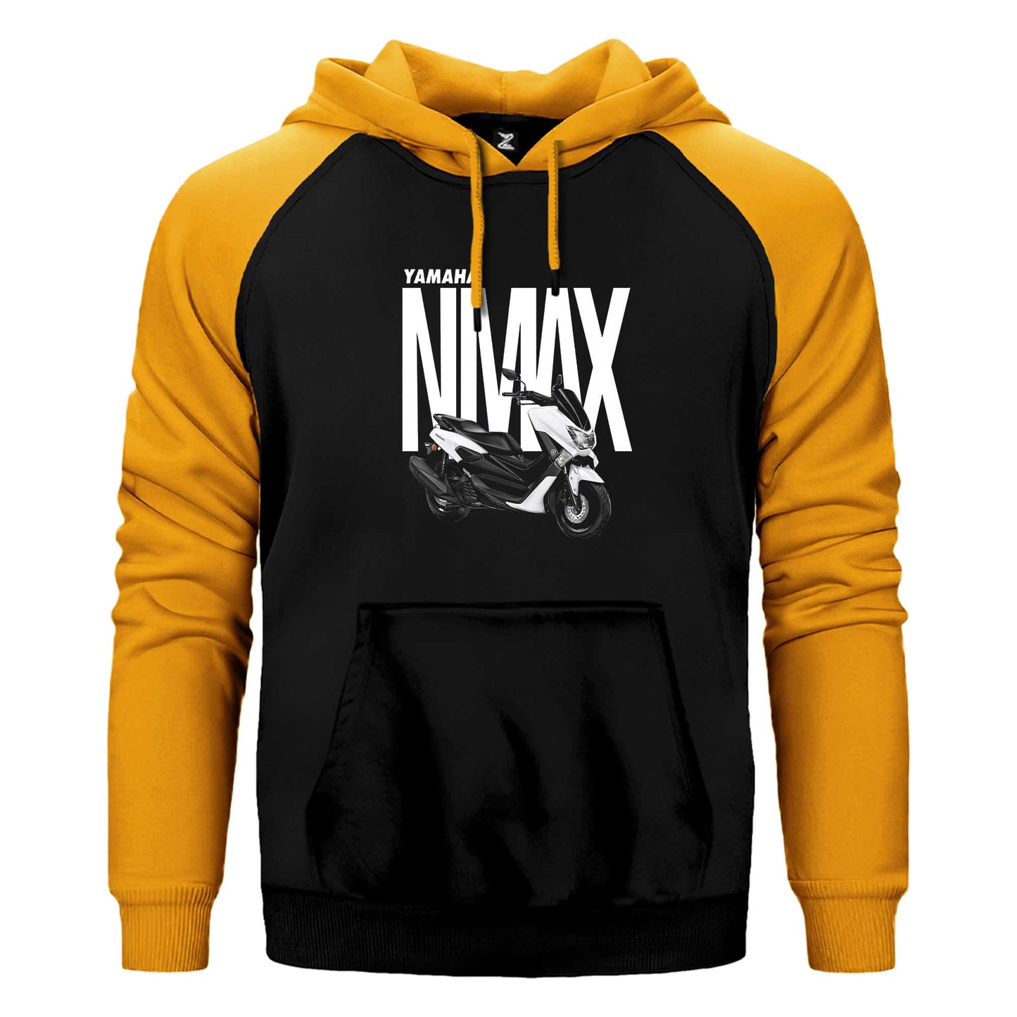 Yamaha Nmax Çift Renk Reglan Kol Sweatshirt / Hoodie