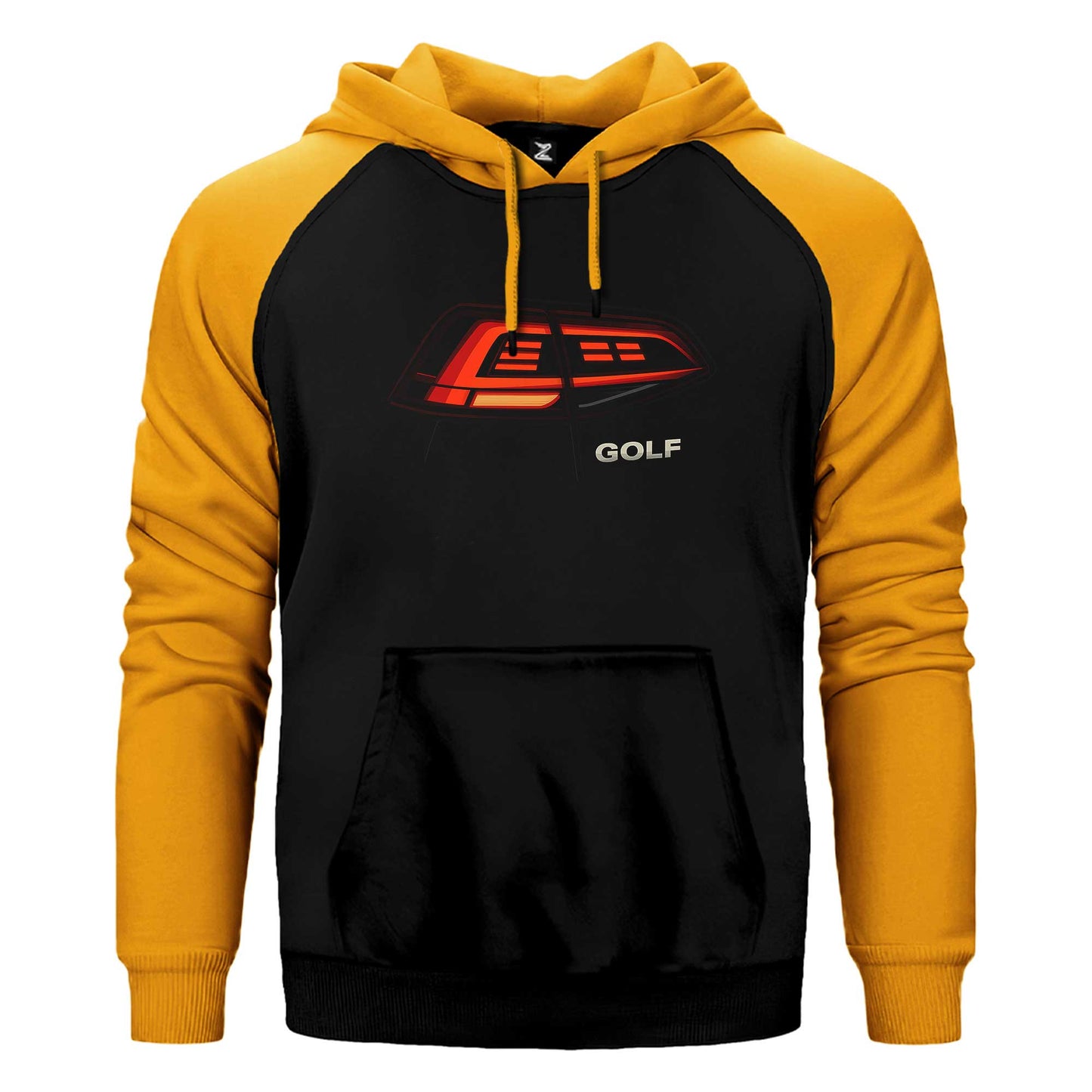Volksvagen Stop Far Çift Renk Reglan Kol Sweatshirt / Hoodie