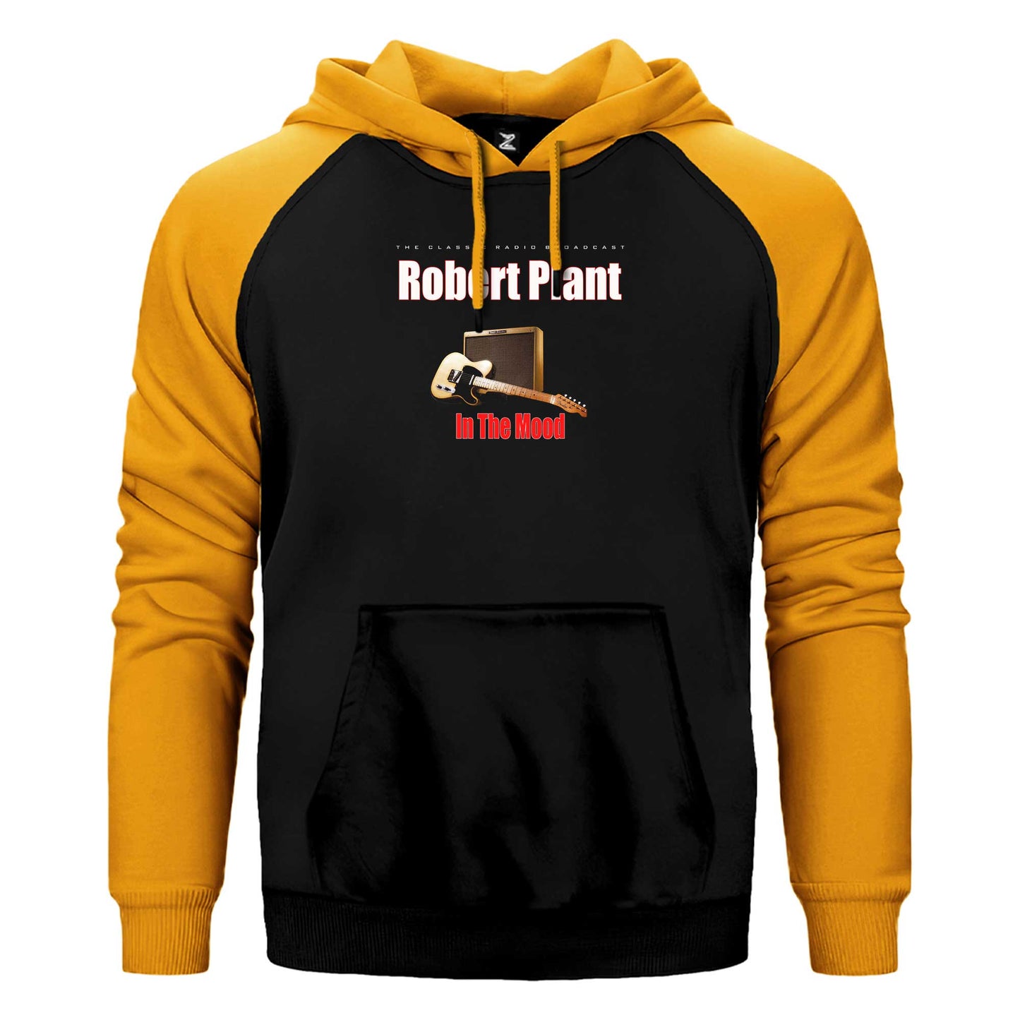 Robert Plant The Classic Radio Broadcast Çift Renk Reglan Kol Sweatshirt / Hoodie