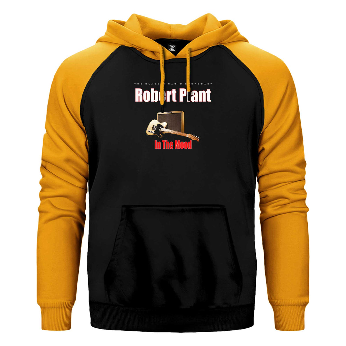 Robert Plant The Classic Radio Broadcast Çift Renk Reglan Kol Sweatshirt / Hoodie
