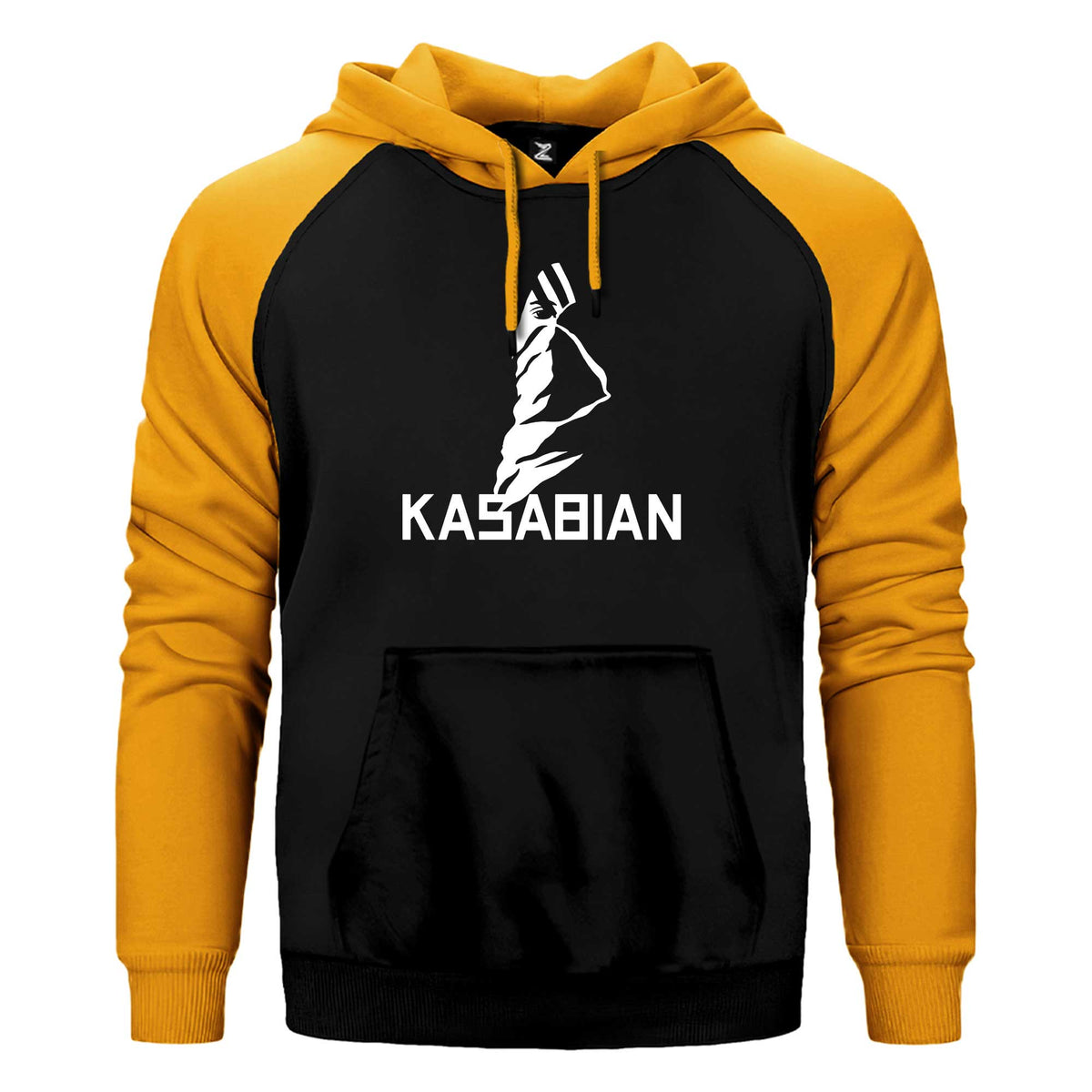 Kasabian Silüet Çift Renk Reglan Kol Sweatshirt / Hoodie