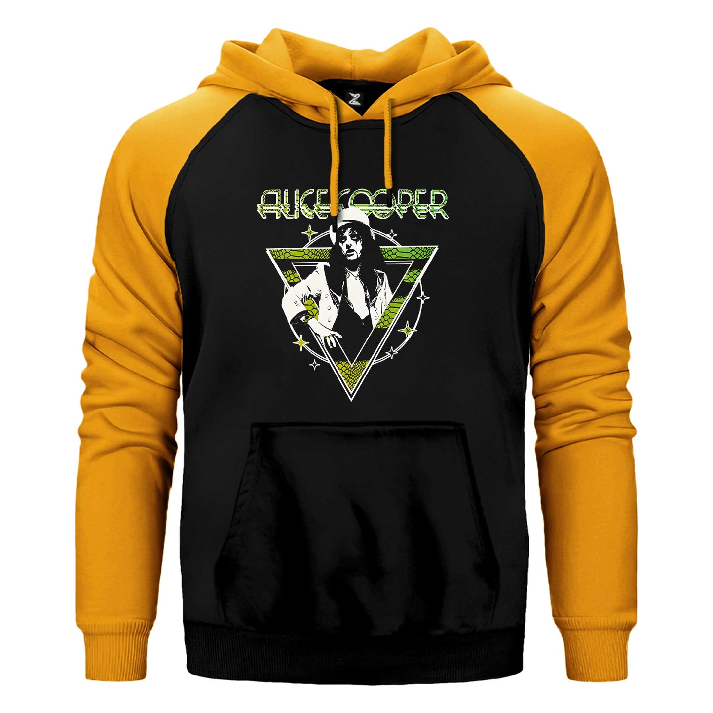 Alice Cooper Welcome To My Nightmare Çift Renk / Parçalı Reglan Kol Sweatshirt