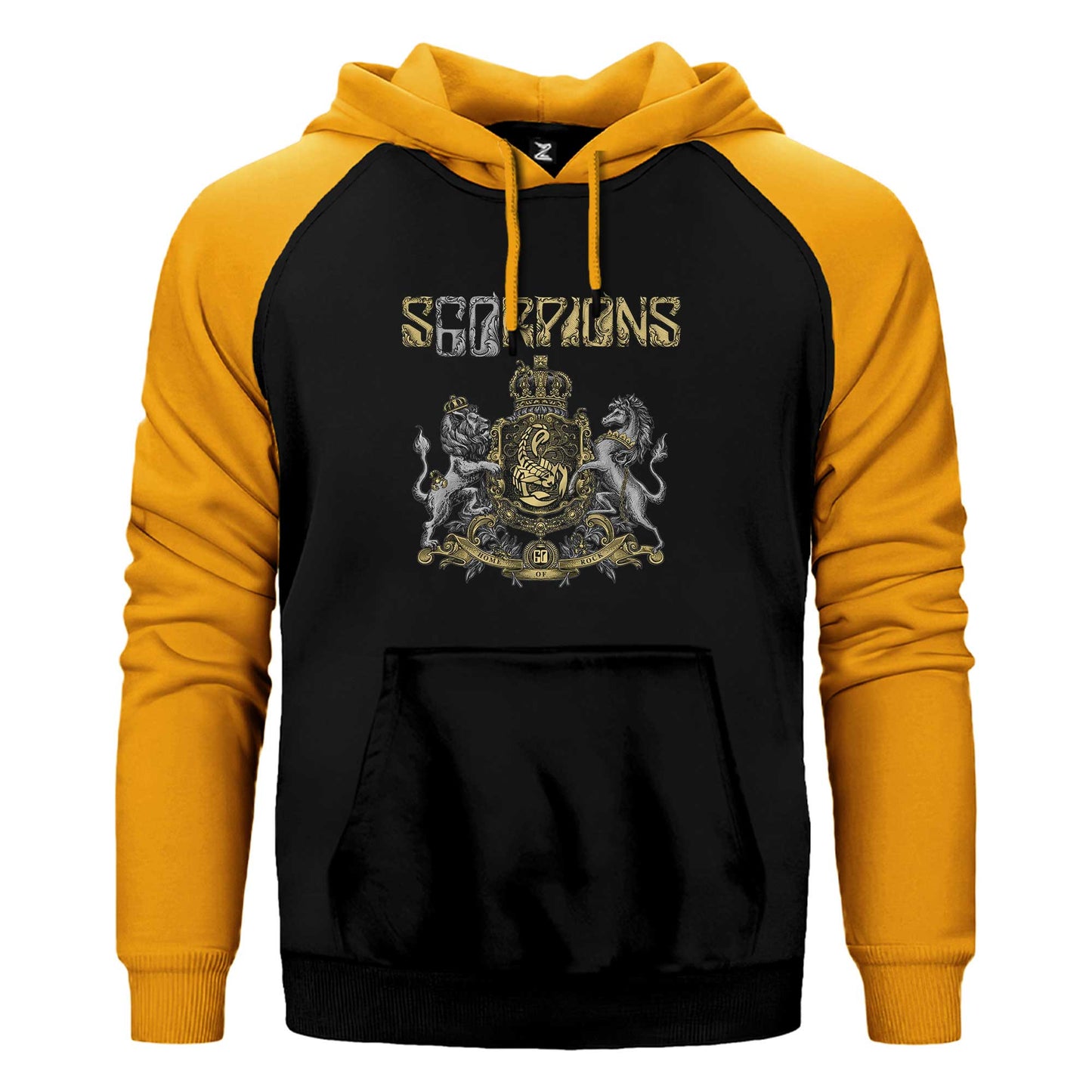 Scorpions Home Of Rock Çift Renk / Parçalı Reglan Kol Sweatshirt