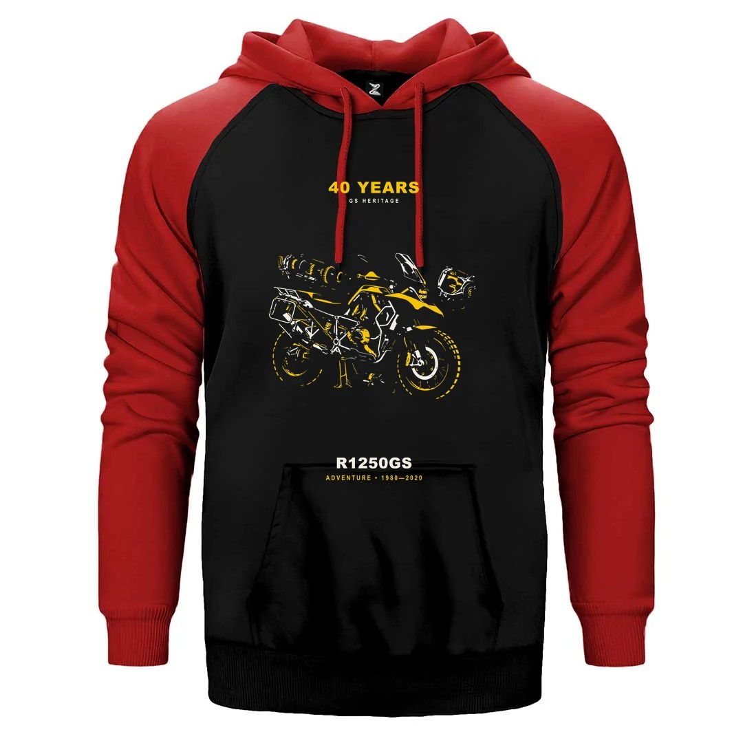 Bmw Mekanik Kesit Çift Renk Reglan Kol Sweatshirt / Hoodie
