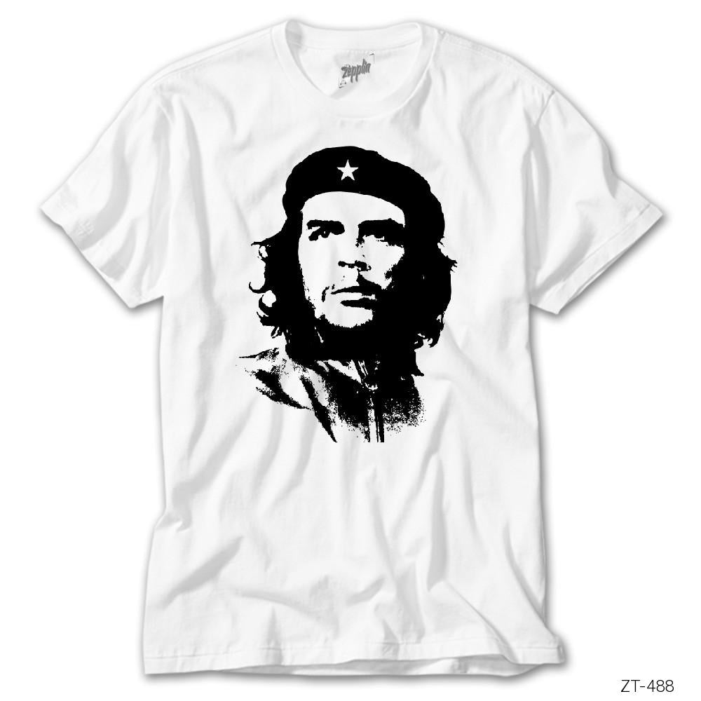 İndirimli Che Guevara Siluet Beyaz Tişört