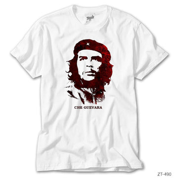 Che Guevara Red Beyaz Tişört