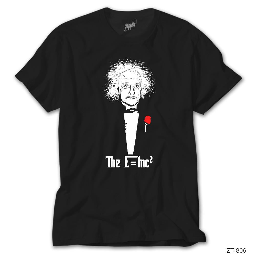 Einstein Emc2 Siyah Tişört