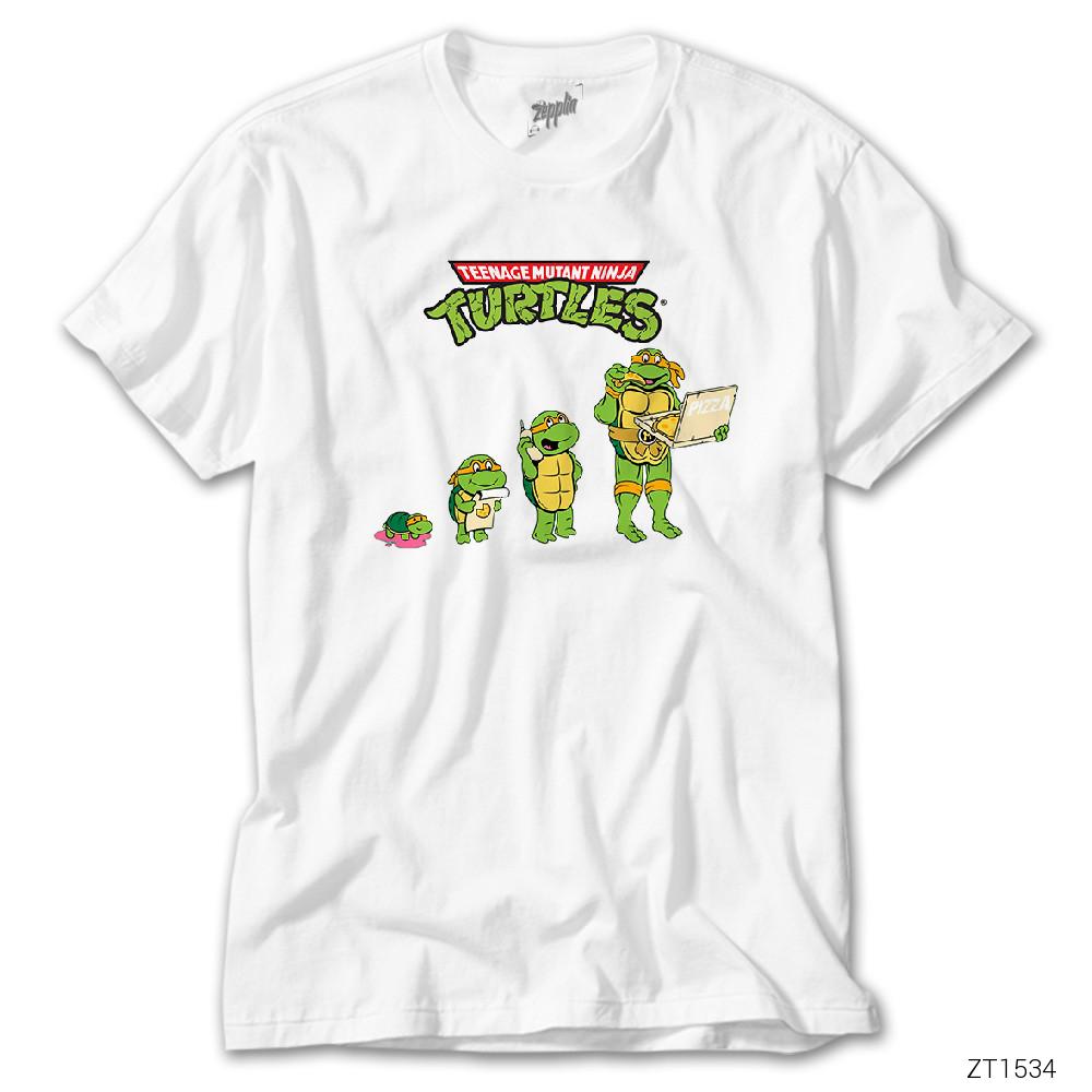 İndirimli Ninja Turtles Michelangelo Beyaz Tişört