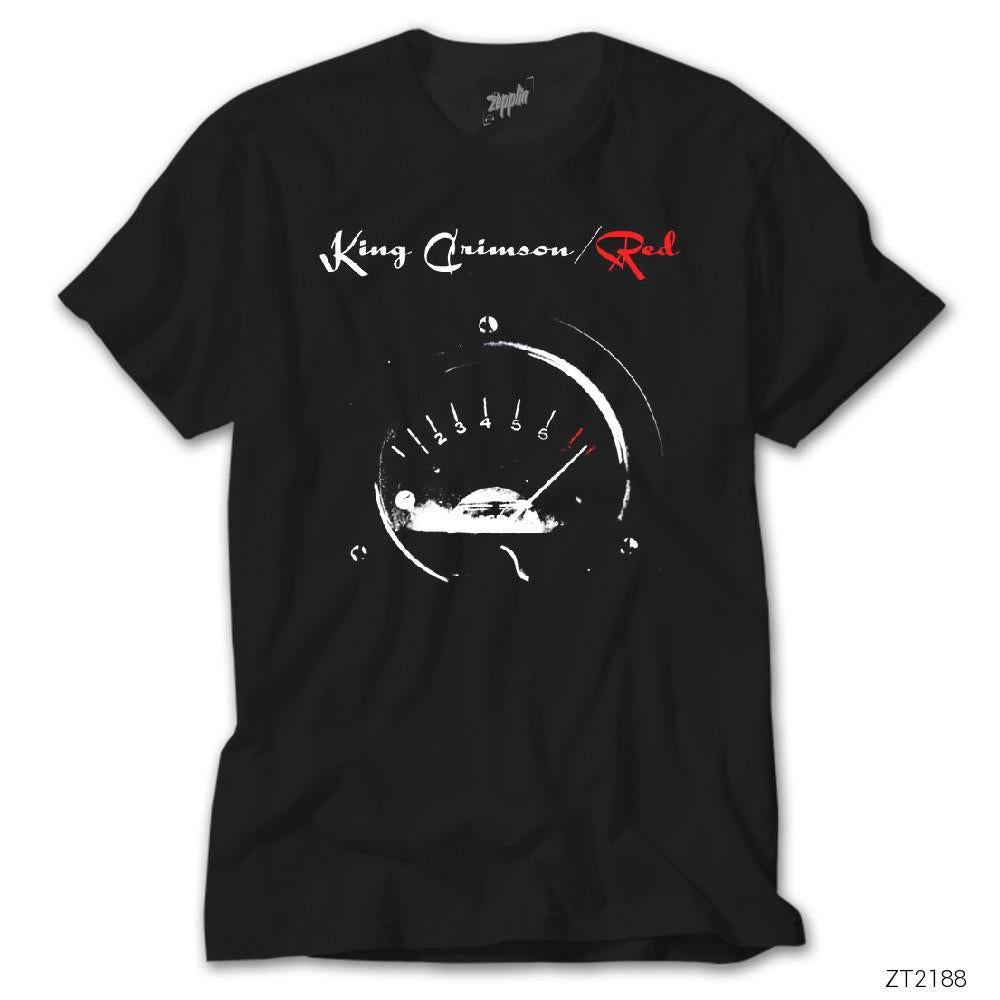 King Crimson Red Siyah Tişört | Zepplin Giyim – Zepplingiyim