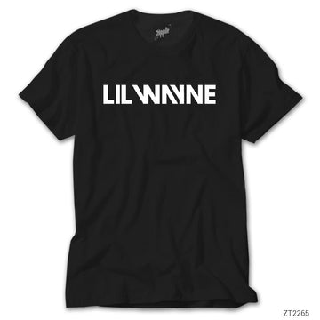 Lil Wayne Text Siyah Tişört