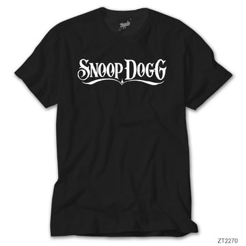 Snoop Dogg Logo Siyah Tişört