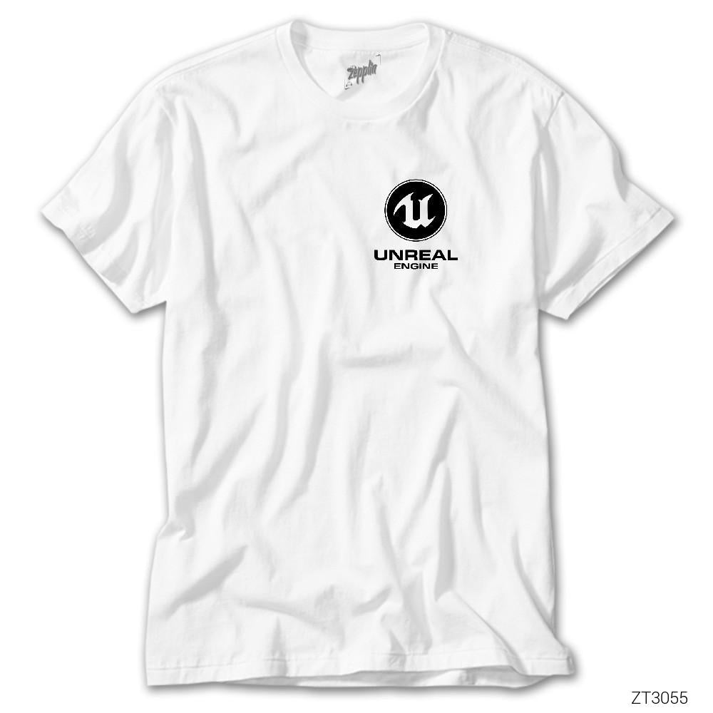 Unreal Engine Logo Beyaz Tişört