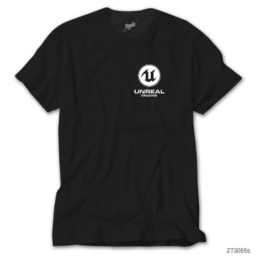 Unreal Engine Logo Siyah Tişört
