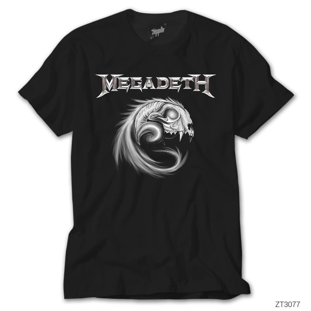 İndirimli Megadeth Youthanasia Siyah Tişört