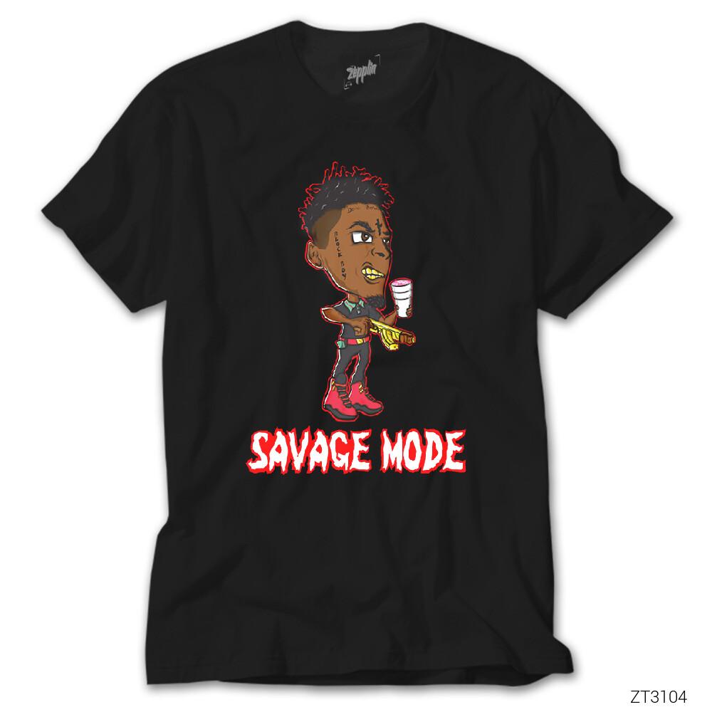 21 Savage Mode Siyah Tişört