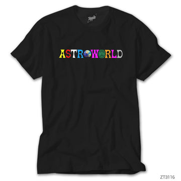 Travis Scott Astroworld Siyah Tişört