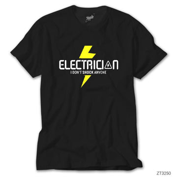 Elektrikçi Siyah Tişört