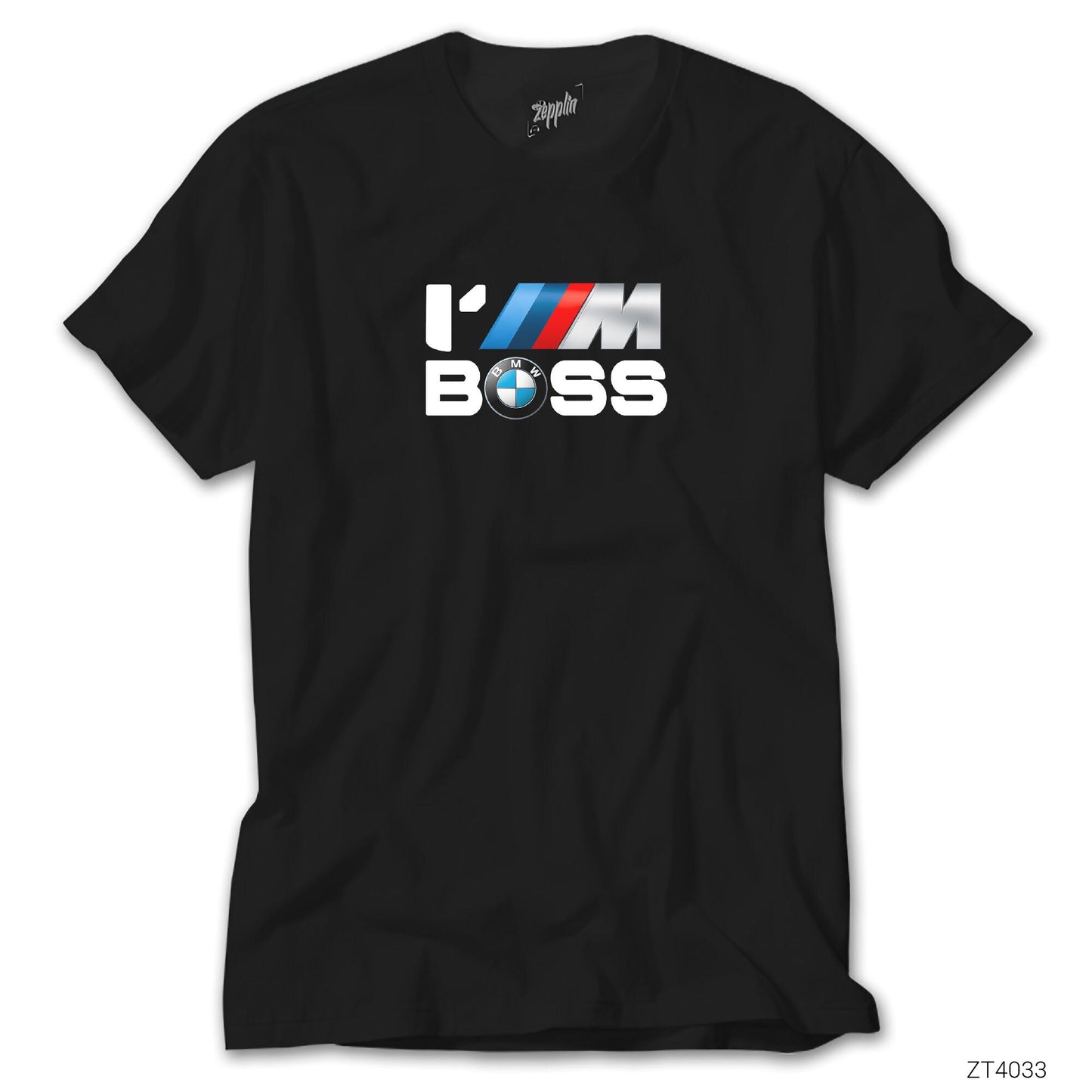 İndirimli BMW IM BOSS Siyah Tişört