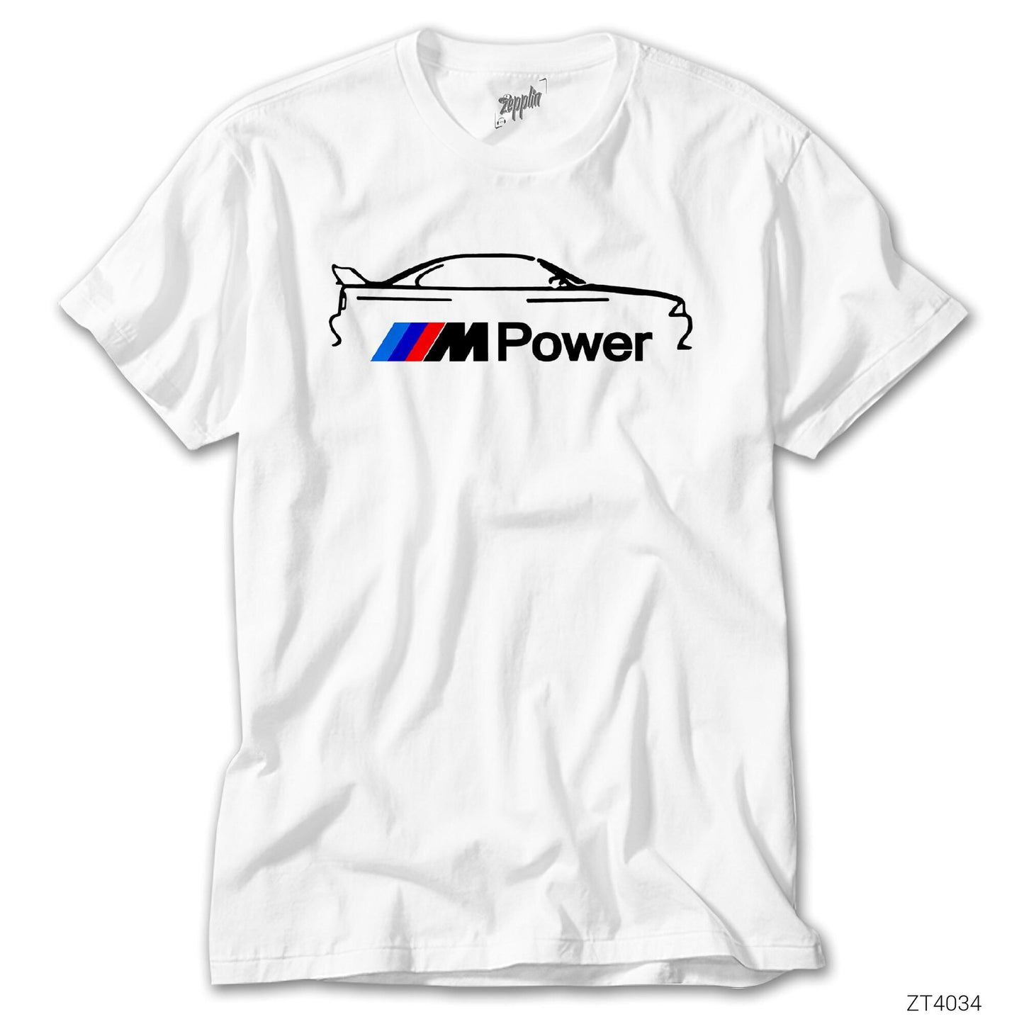 İndirimli Bmw M Power Lite Beyaz Tişört