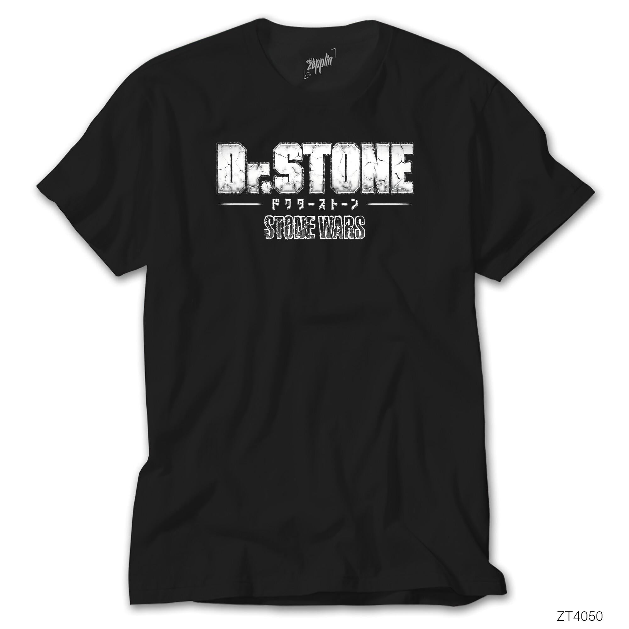 Doctor Stones War Siyah Tişört