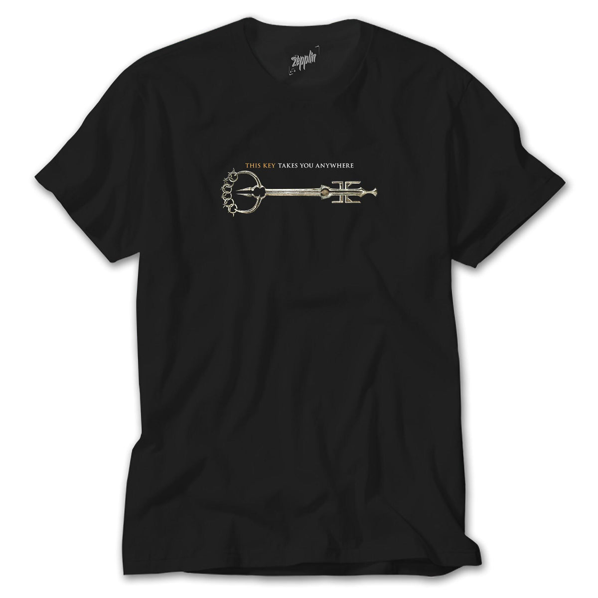İndirimli Locke Key This Key Anywhere Siyah Tişört