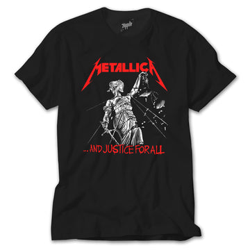 Metallica And Justice For All Siyah Tişört