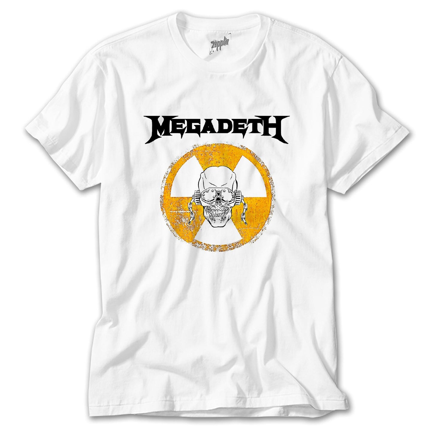 İndirimli Megadeth Danger Beyaz Tişört