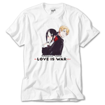 Kaguya Sama Love Is War Beyaz Tişört
