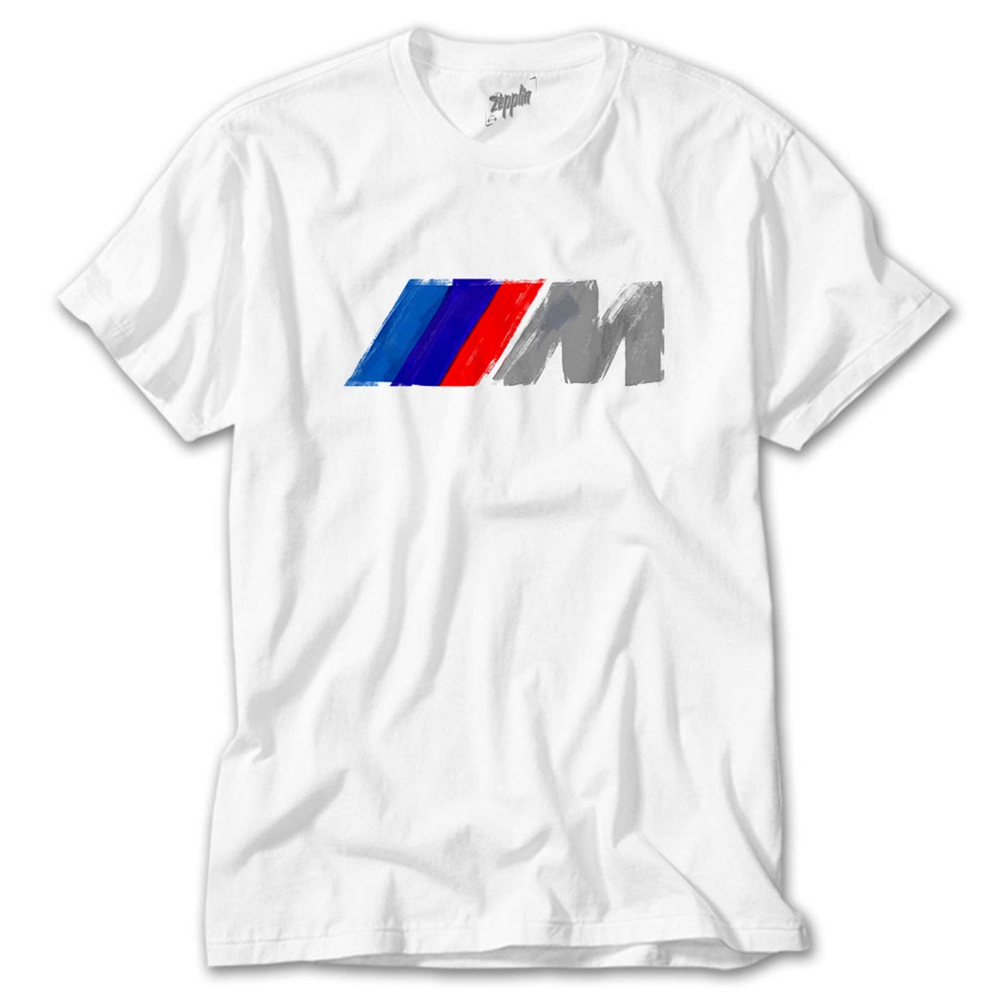 İndirimli BMW M Power Brush Beyaz Tişört