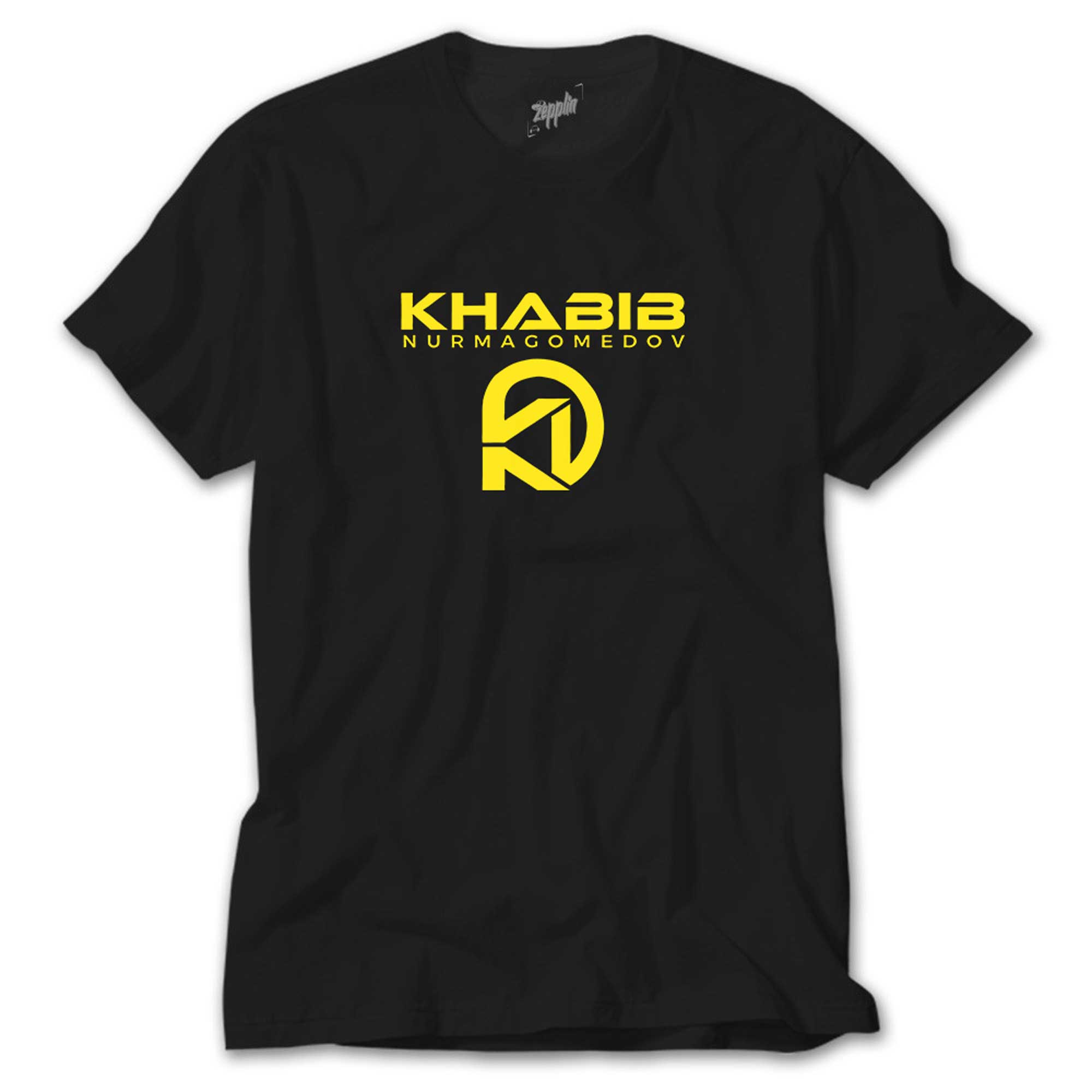 Khabib Logo Siyah Tişört