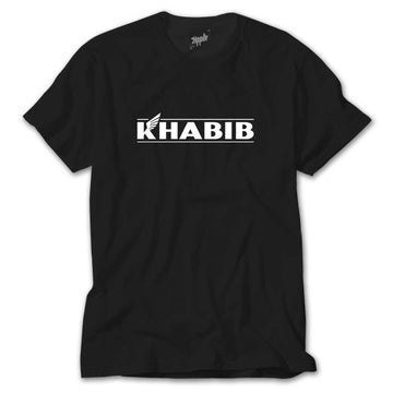 Khabib Logotype Siyah Tişört