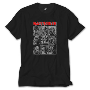 Iron Maiden Cover Eddie Album Siyah Tişört
