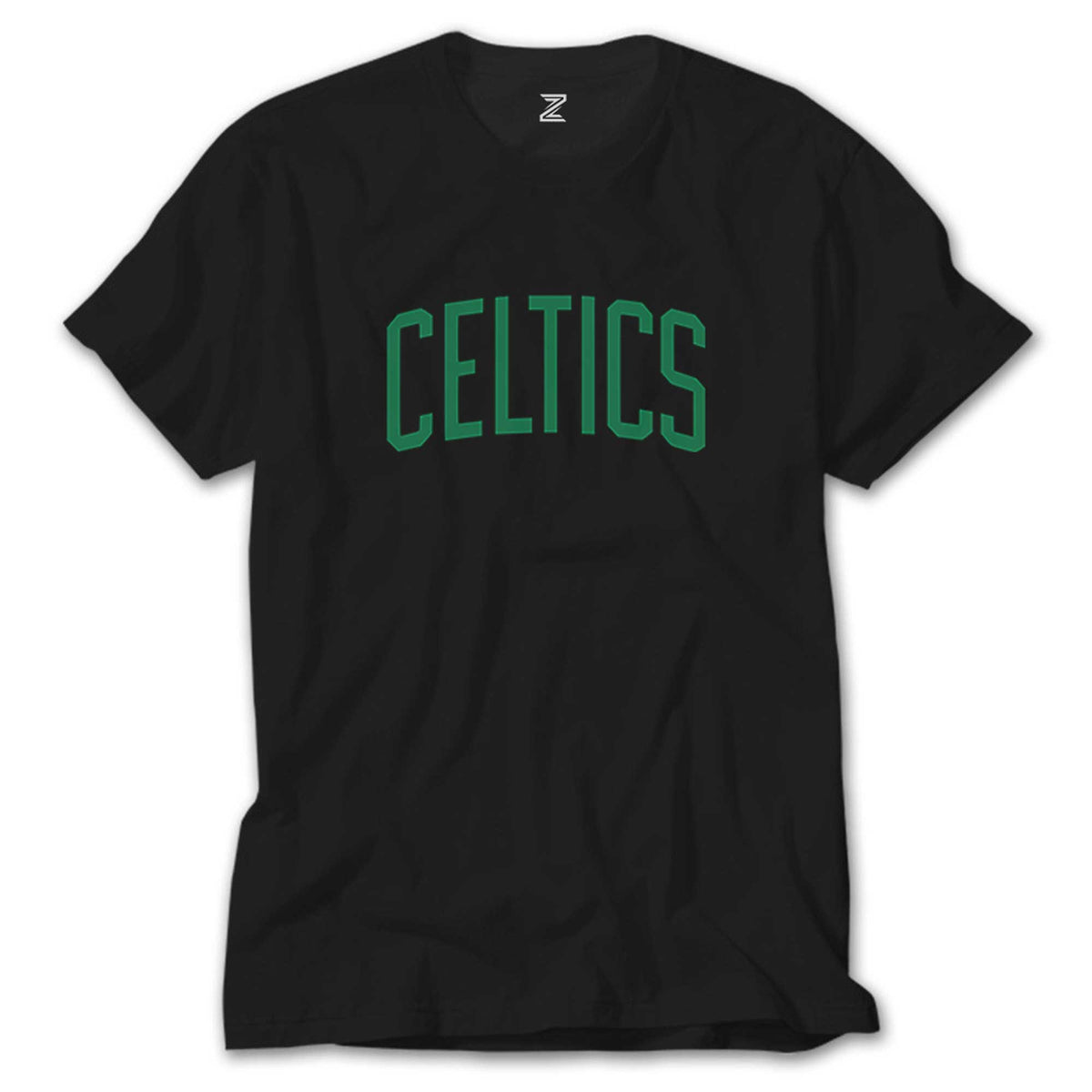 İndirimli Boston Celtics Yazı Siyah Tişört