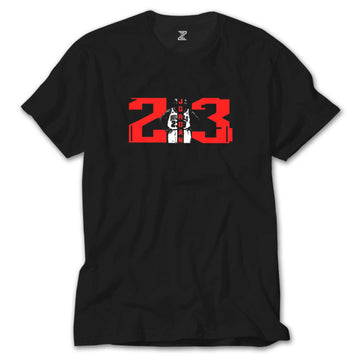 Michael Jordan 23 Siyah Tişört
