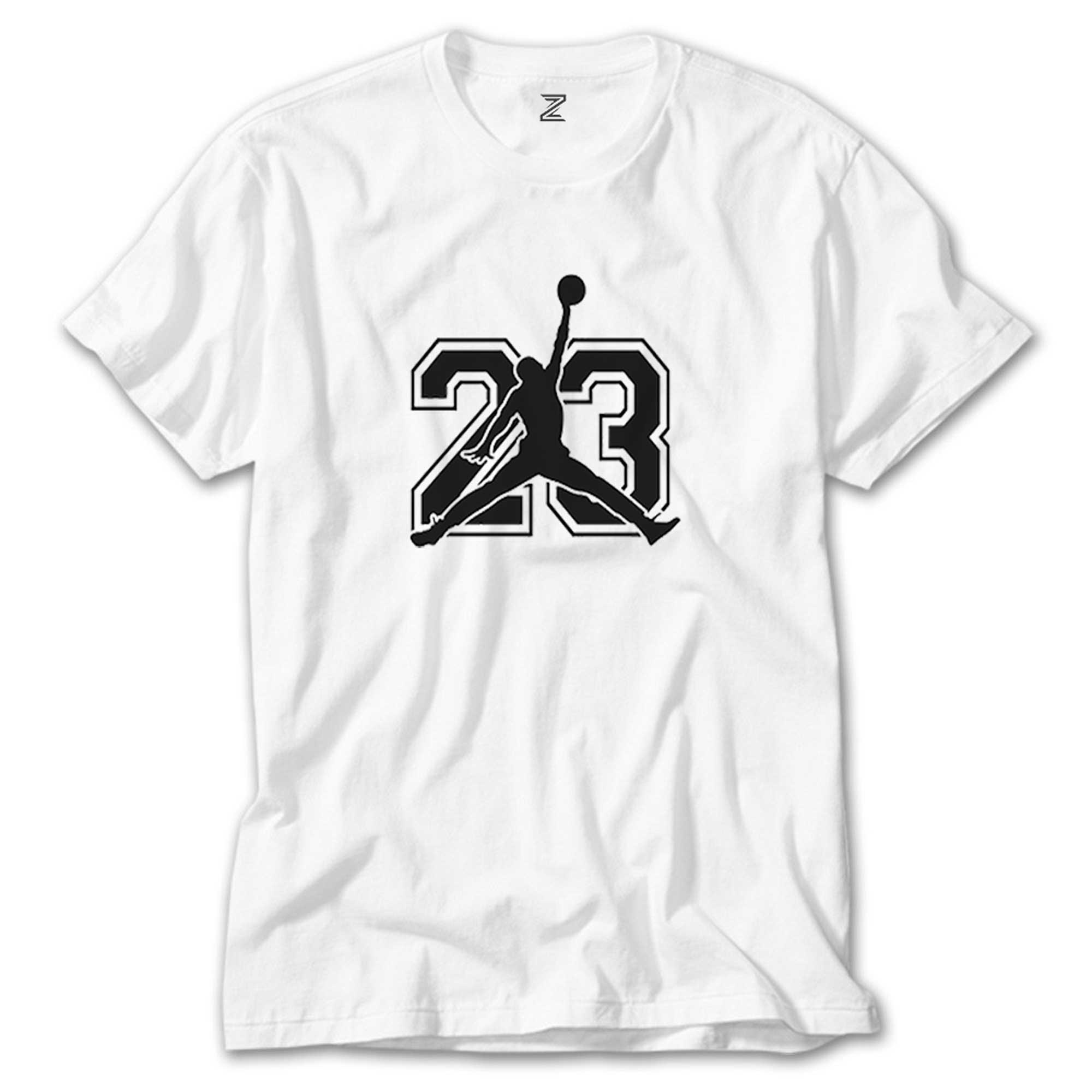 Jordan Black 23 Beyaz Tişört
